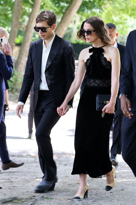 Keira Knightley Boosts LBD with Sunglasses.